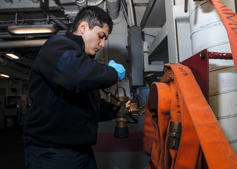 Daily Operations Aboard USS George H.W. Bush (CVN 77)