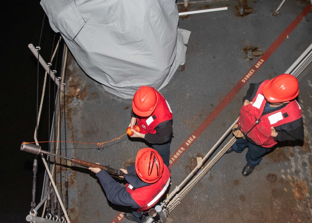 Daily Operations Aboard USS George H.W. Bush (CVN 77)