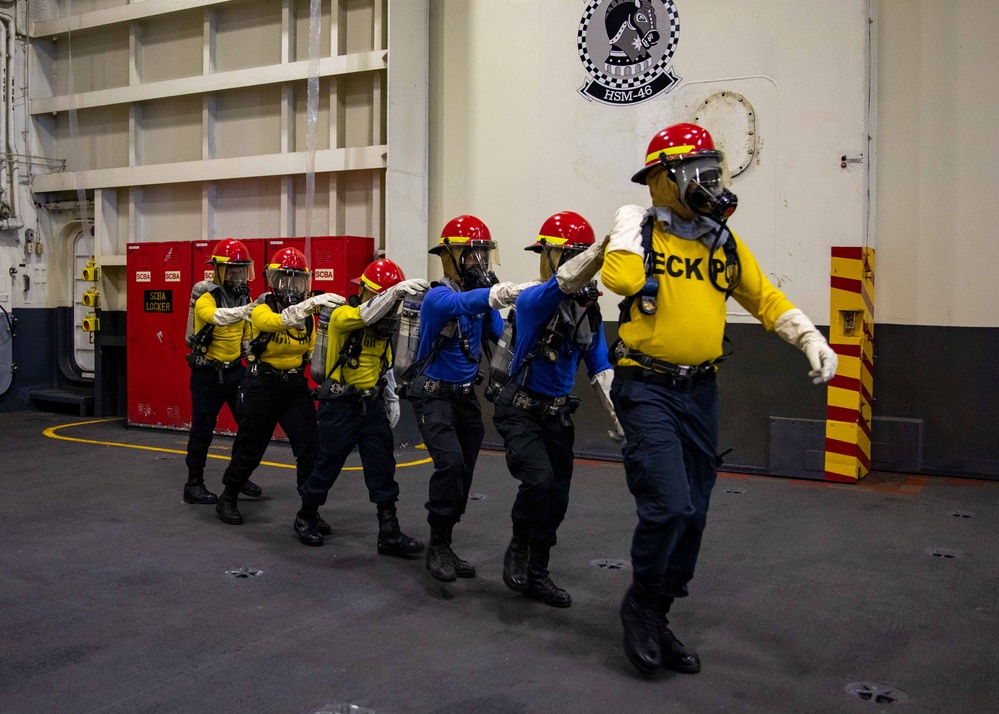 Daily Operations Aboard USS George H.W. Bush (CVN 77)