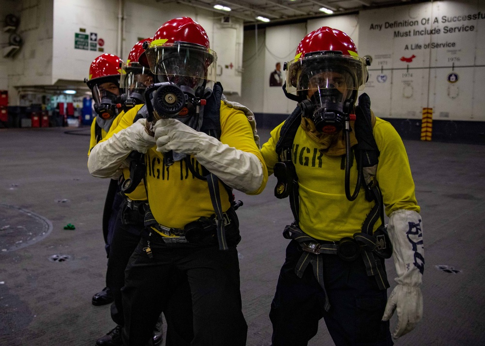 Daily Operations Aboard USS George H.W. Bush (CVN 77)