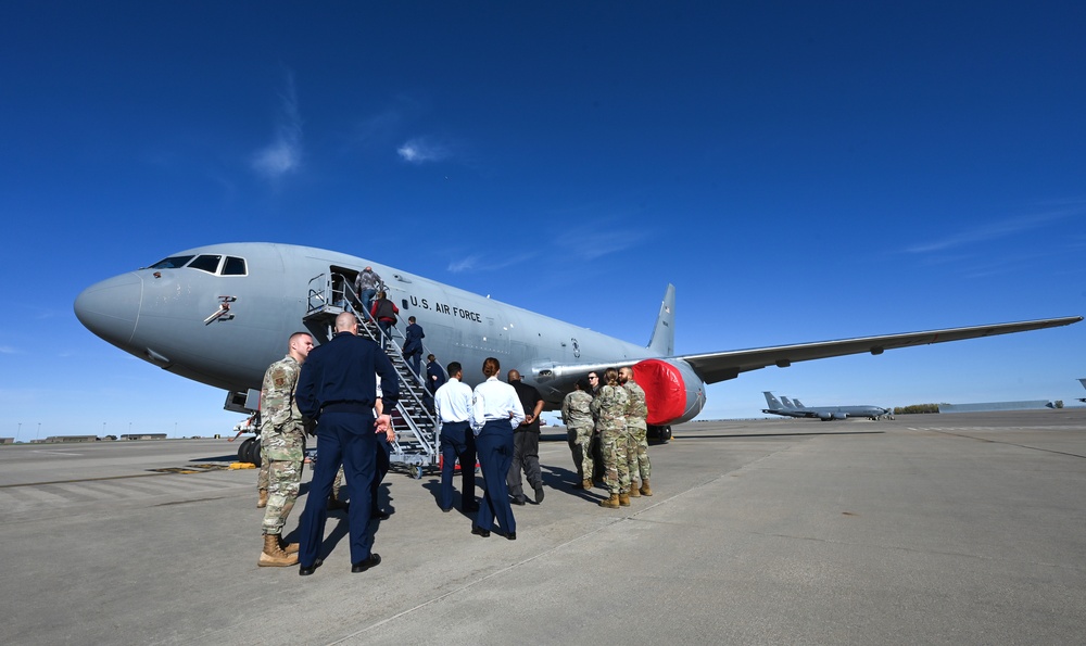 22 FSS hosts base tour for local educators and recruiters