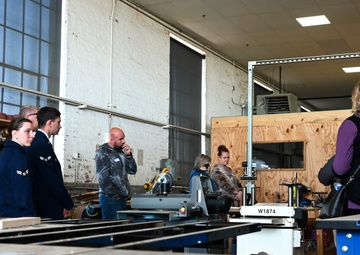 22 FSS hosts base tour for local educators and recruiters