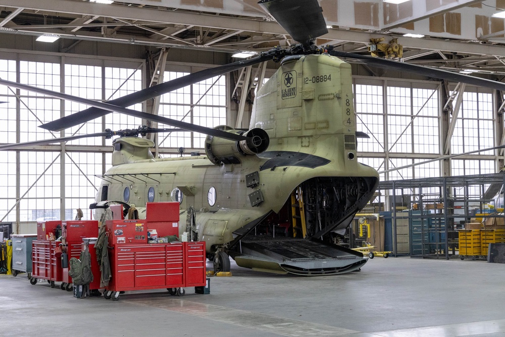 Operation renovation: Chinook hangar undergoes vital modernization efforts