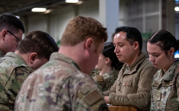 The 319th Reconnaissance Wing conducts Dragon Reach 24-1 Readiness Exercise