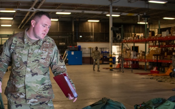 The 319th Reconnaissance Wing conducts Dragon Reach 24-1 Readiness Exercise