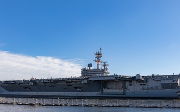 Coordination and Teamwork Key to Delivering USS George H.W. Bush to the Fleet