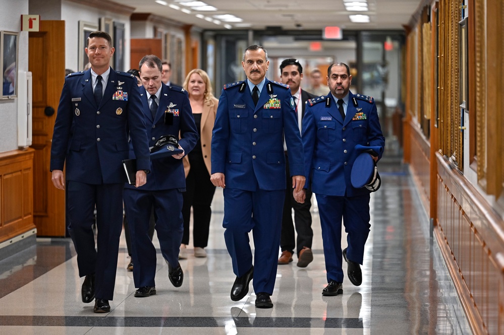 CSAF Allvin meets Saudi Arabia Lt. Gen. Turki bin Bandar bin Abdulaziz