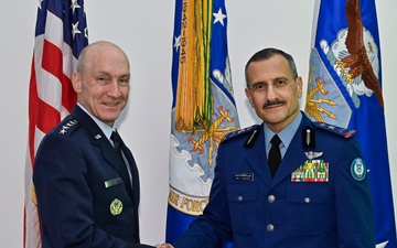 CSAF Allvin meets Saudi Arabia Lt. Gen. Turki bin Bandar bin Abdulaziz