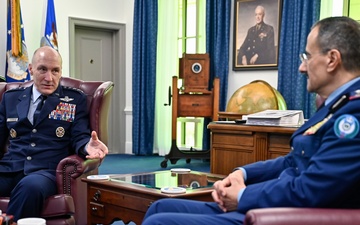 CSAF Allvin meets Saudi Arabia Lt. Gen. Turki bin Bandar bin Abdulaziz