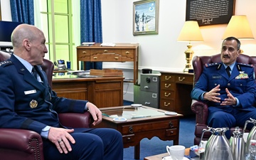 CSAF Allvin meets Saudi Arabia Lt. Gen. Turki bin Bandar bin Abdulaziz