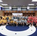 Service members participate in flag football scrimmage hosted by Indianapolis Colts