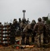 Italian Army 155mm FH70 towed howitzers conduct live fires during Exercise Dynamic Front 25