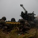 Italian Army 155mm FH70 towed howitzers conduct live fires during Exercise Dynamic Front 25