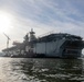 USS Bataan Transits to Dry Dock