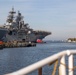 USS Bataan Transits to Dry Dock