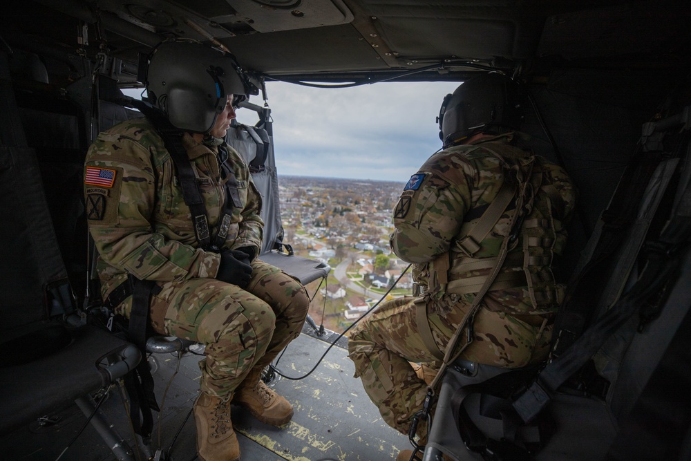 10th Mountain Division (LI) Combat Aviation Brigade participates in NFL Salute to Service
