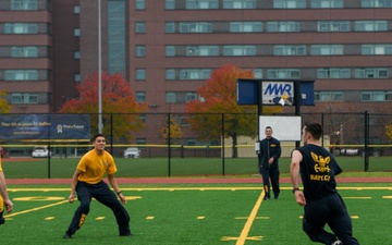 Accession-Level Sailors Play Football