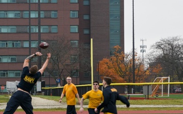 Accession-Level Sailors Play Football