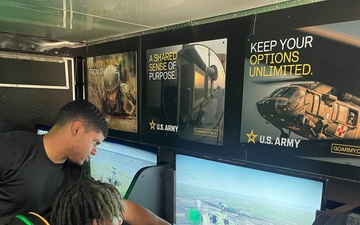 Army Distracted Driver and STEM-Focused Trailer Tours ‘Cresent City’ Schools