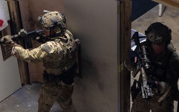 Marine Raiders conduct Live-Fire Shoot House during DA Package