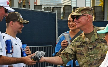 Salute to Service Titans Game