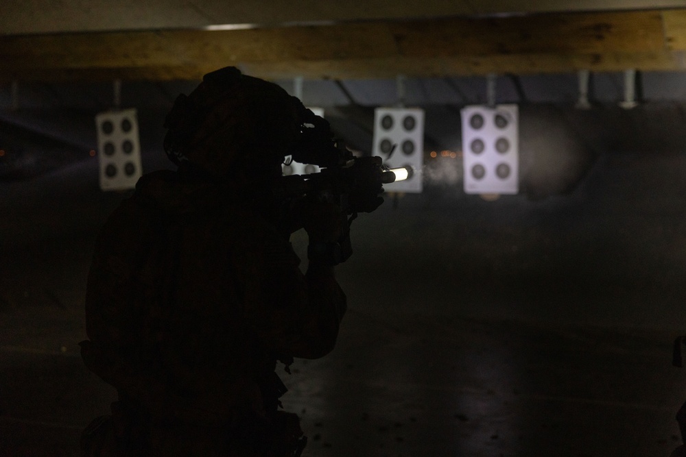 Marine Raiders conduct Pistol, Rifle Range during DA Package