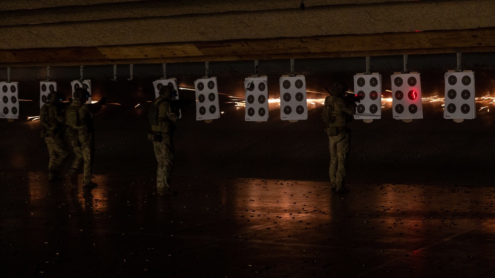 Marine Raiders conduct Pistol, Rifle Range during DA Package