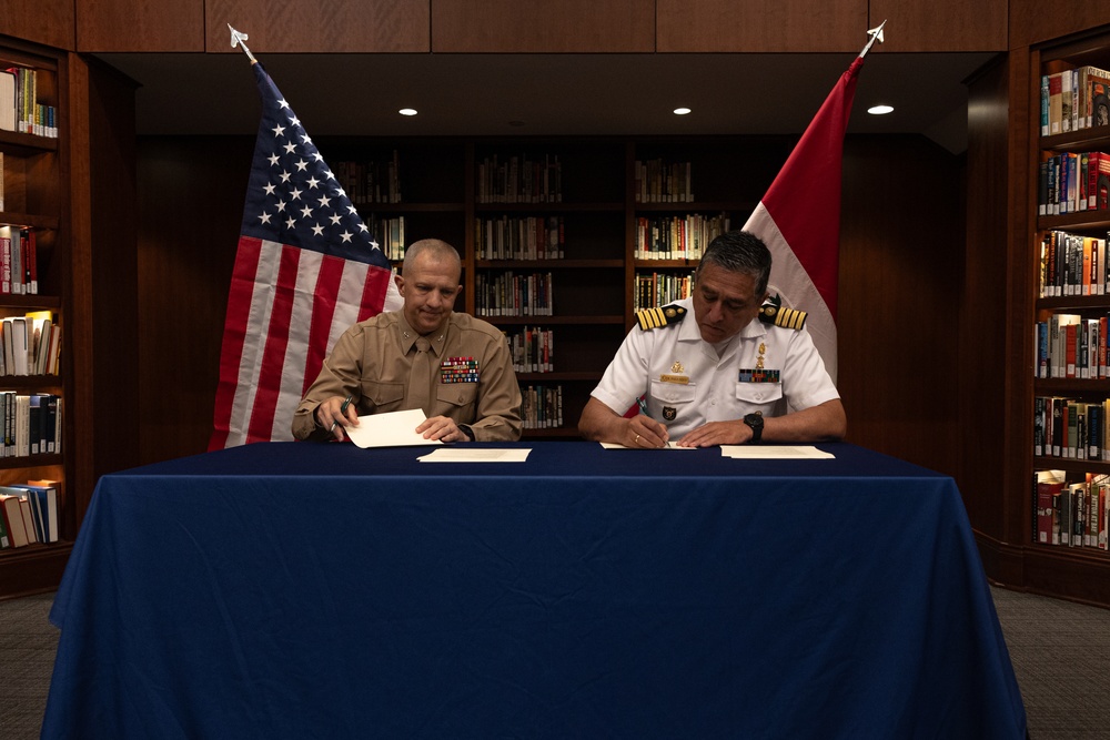 U.S. and Peruvian Marines attend Staff Planner Working Group