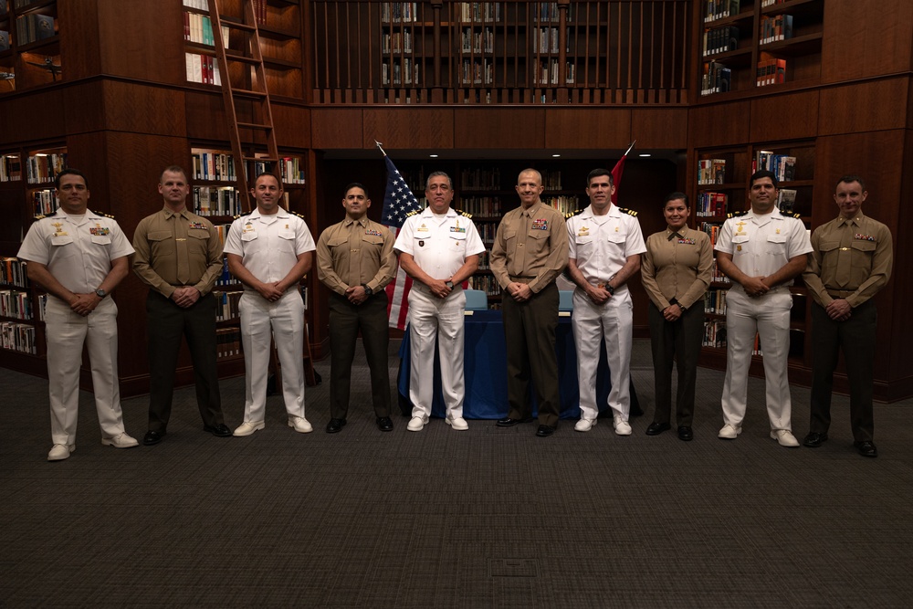 U.S. and Peruvian Marines attend Staff Planner Working Group