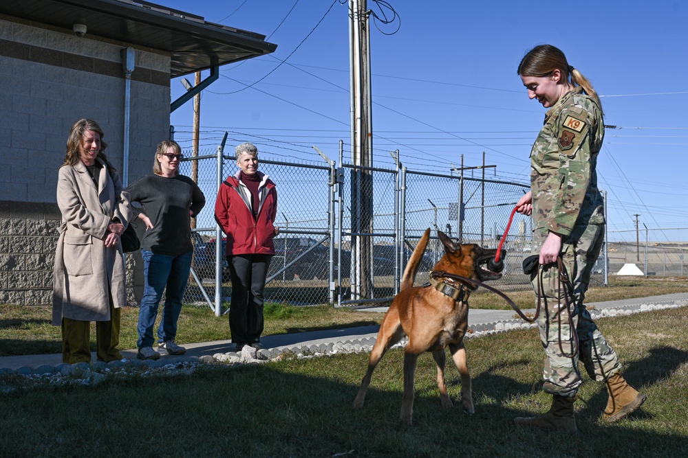 AFGSC Commander visits Ellsworth Air Force Base