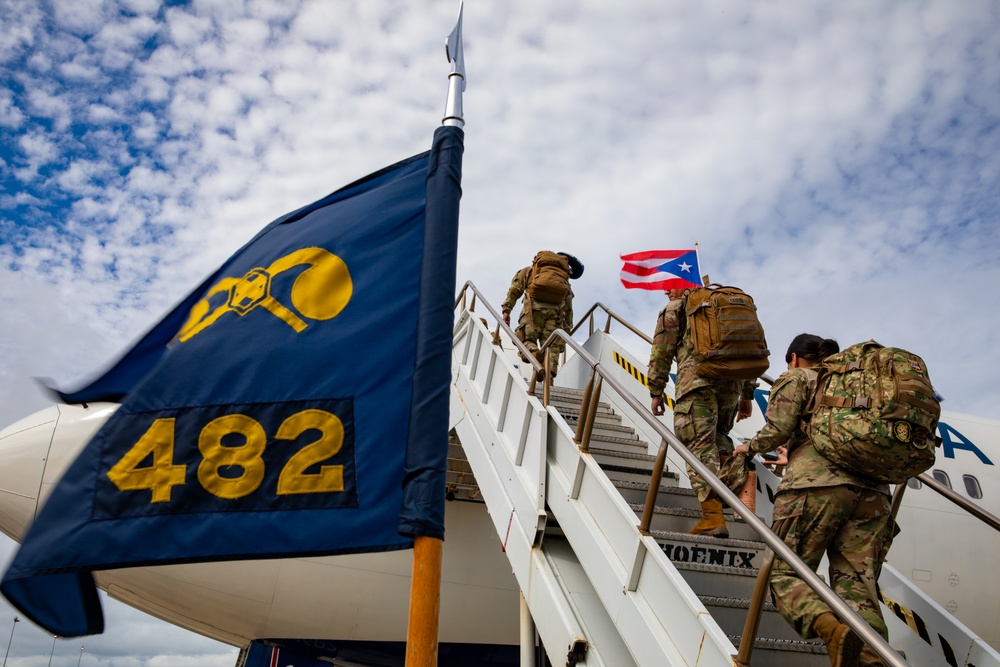 482nd CM CO deploys to the Middle East