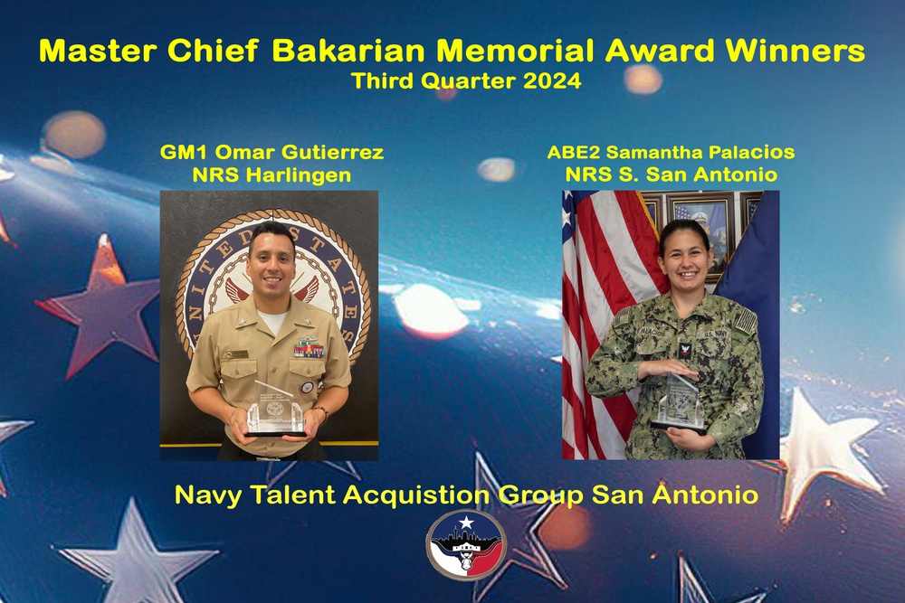 Navy Talent Acquisition Group San Antonio Recruiters Earn Prestigious Recruiting Award