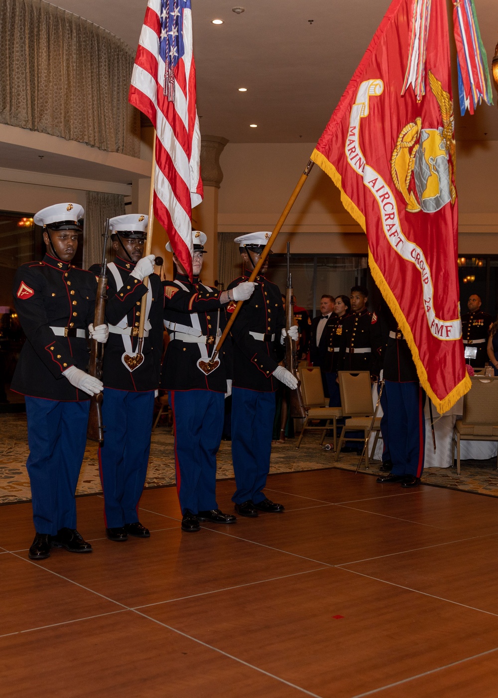 MAG-24 Hosts the 249th Marine Corps Birthday Ball