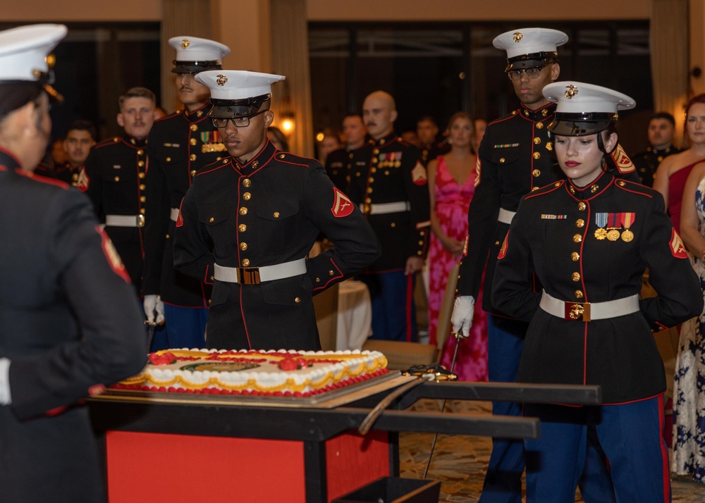 MAG-24 Hosts the 249th Marine Corps Birthday Ball