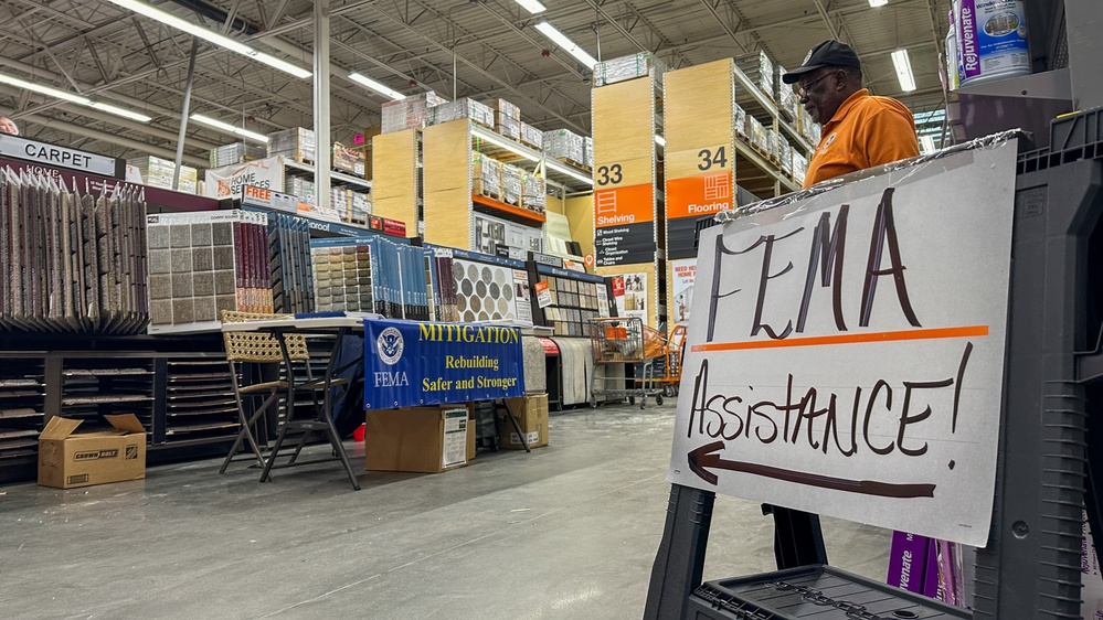 Mitigation Outreach at Valdosta, Georgia Home Depot