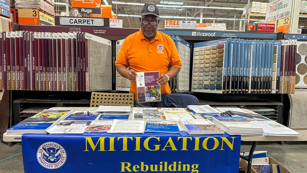 Mitigation Outreach at Valdosta, Georgia Home Depot