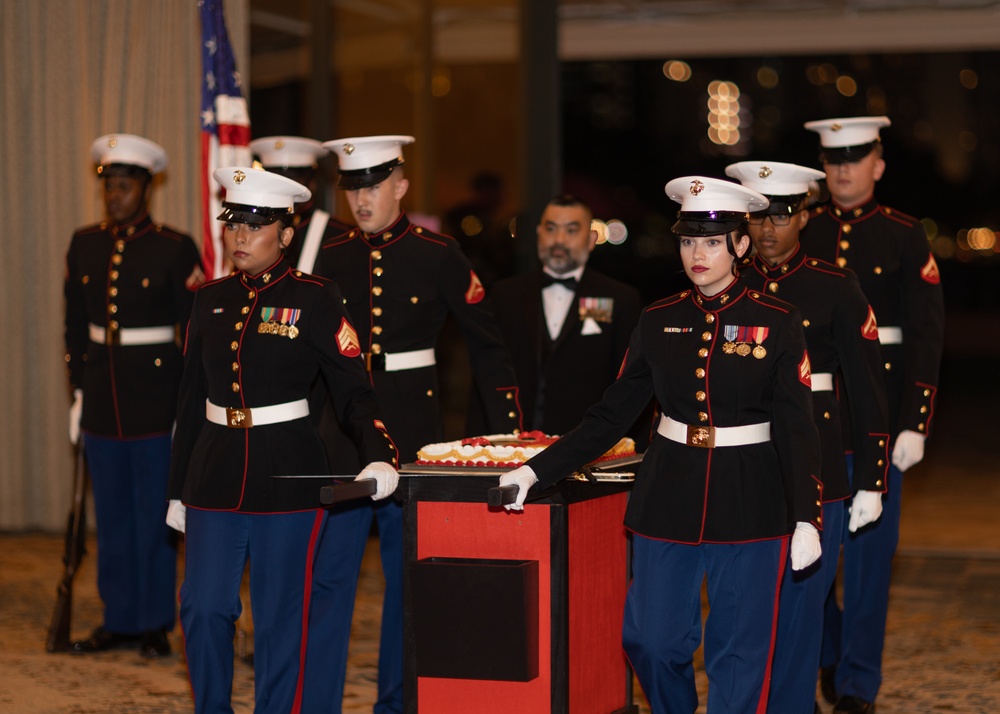 MAG-24 Hosts the 249th Marine Corps Birthday Ball