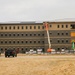 November 2024 construction operations for fiscal year 2022-funded barracks project at Fort McCoy