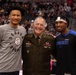 Major General Joseph Ricciardi at Denver Nuggets Military Appreciation Night