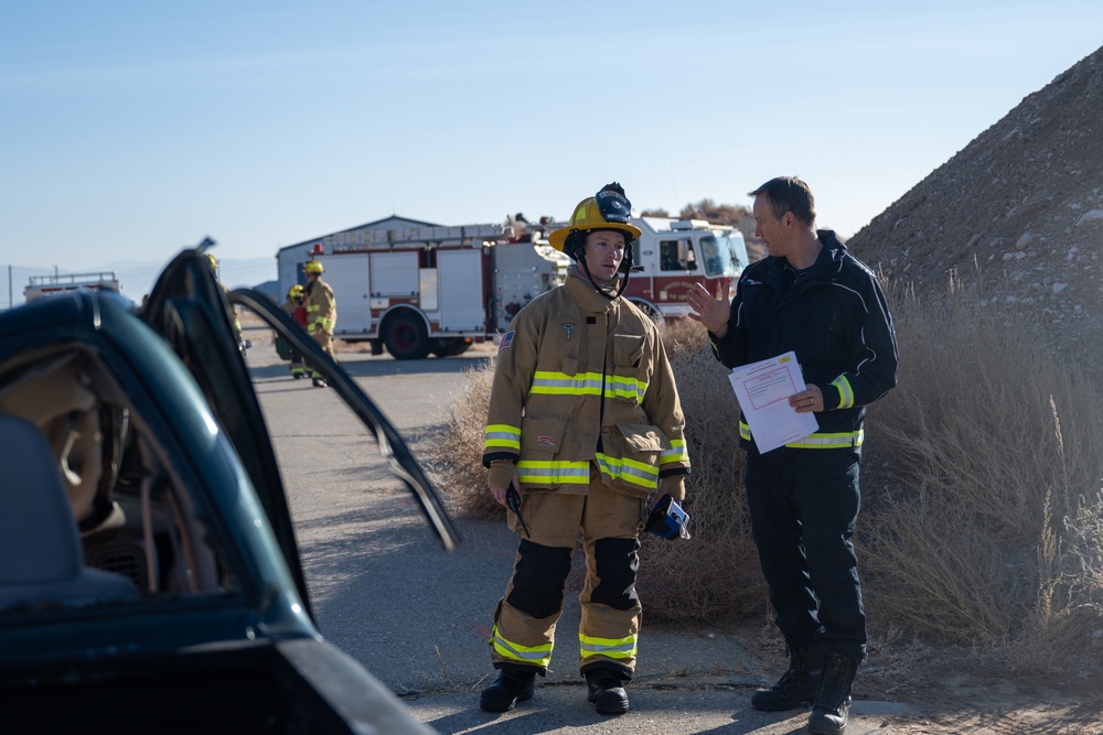 Gowen Fire participates in a MARE