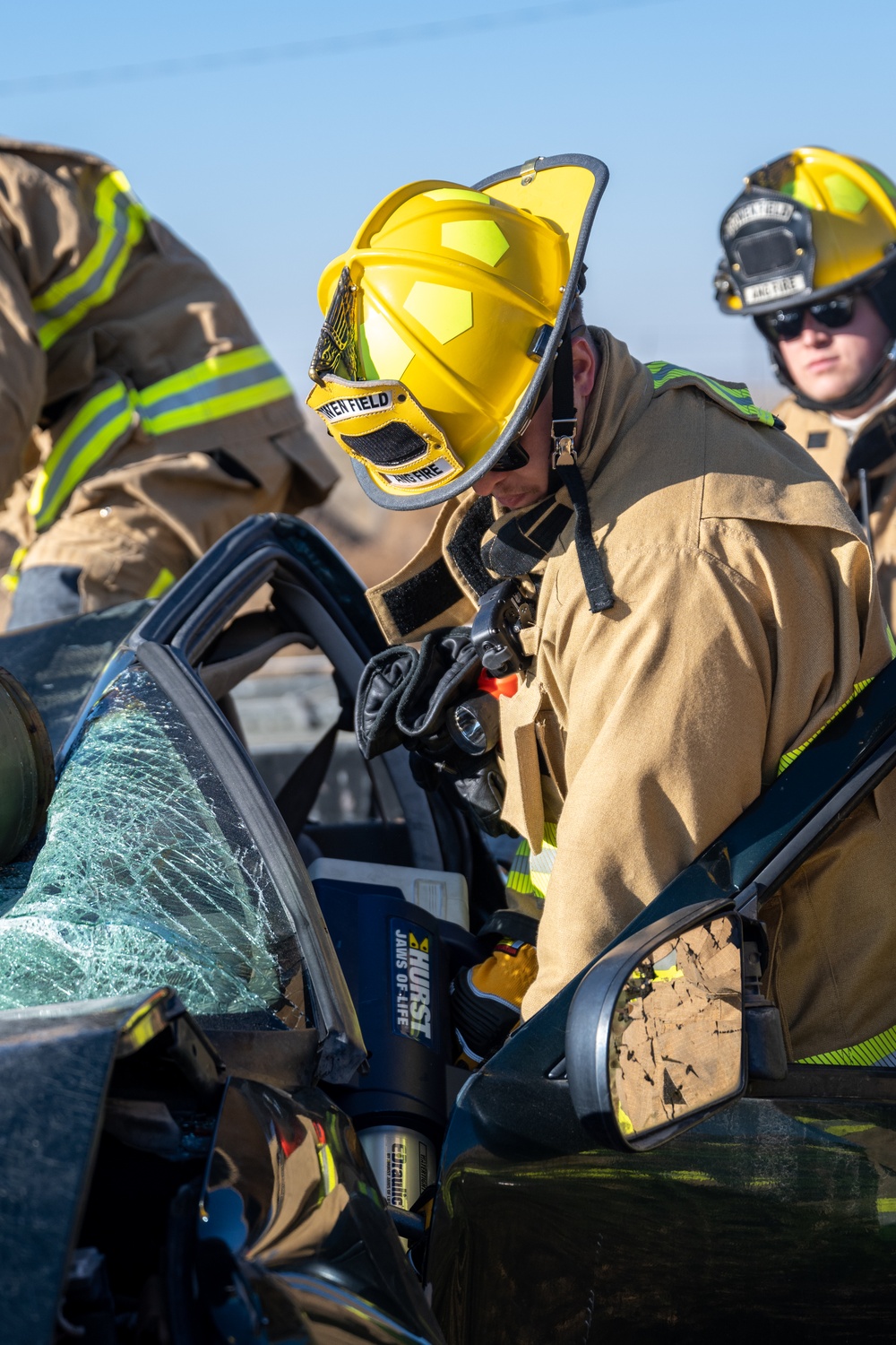 Gowen Fire participates in a MARE