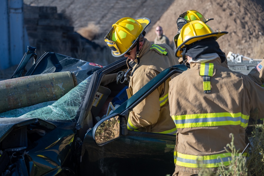 Gowen Fire participates in a MARE