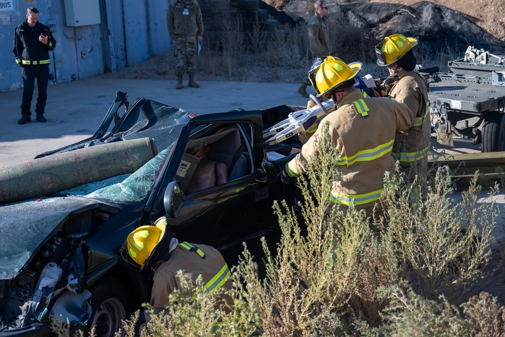 Gowen Fire participates in a MARE