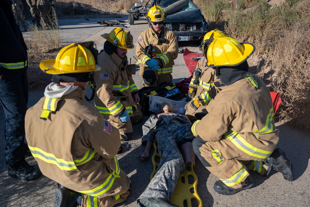 Gowen Fire participates in a MARE