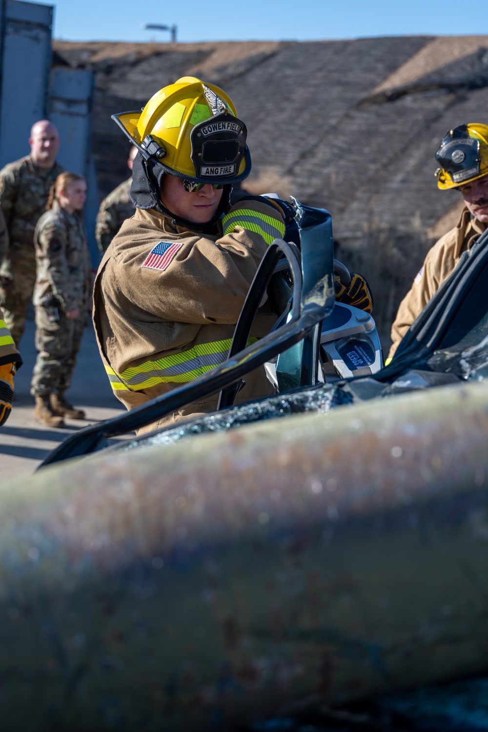 Gowen Fire participates in a MARE