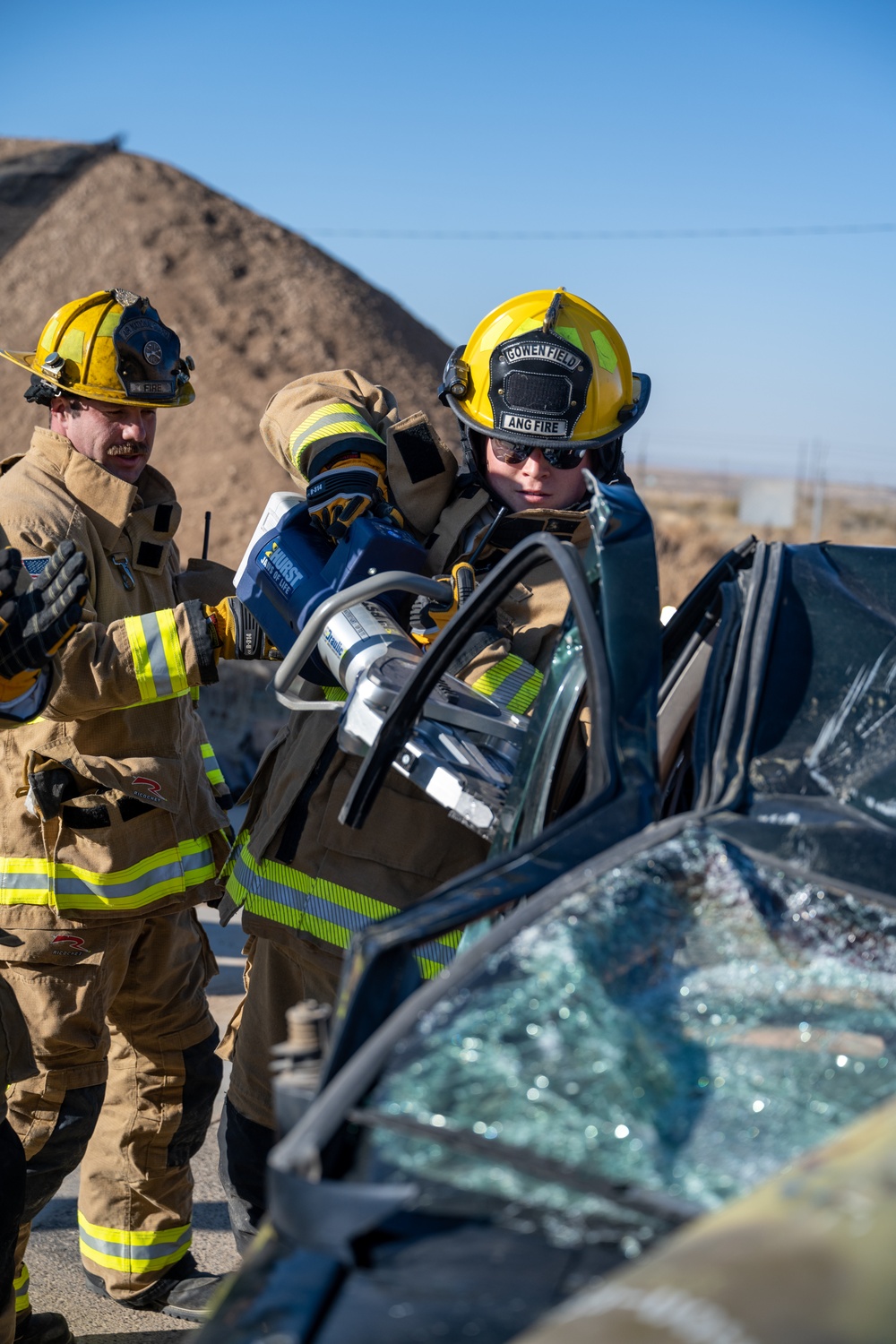 Gowen Fire participates in a MARE