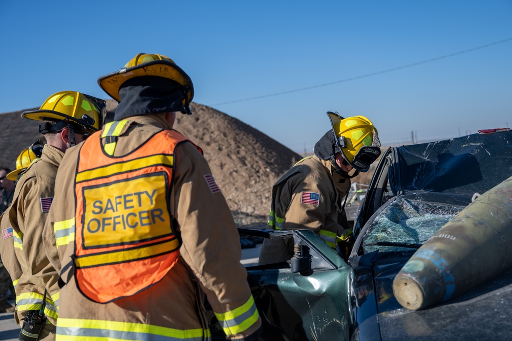 Gowen Fire participates in a MARE