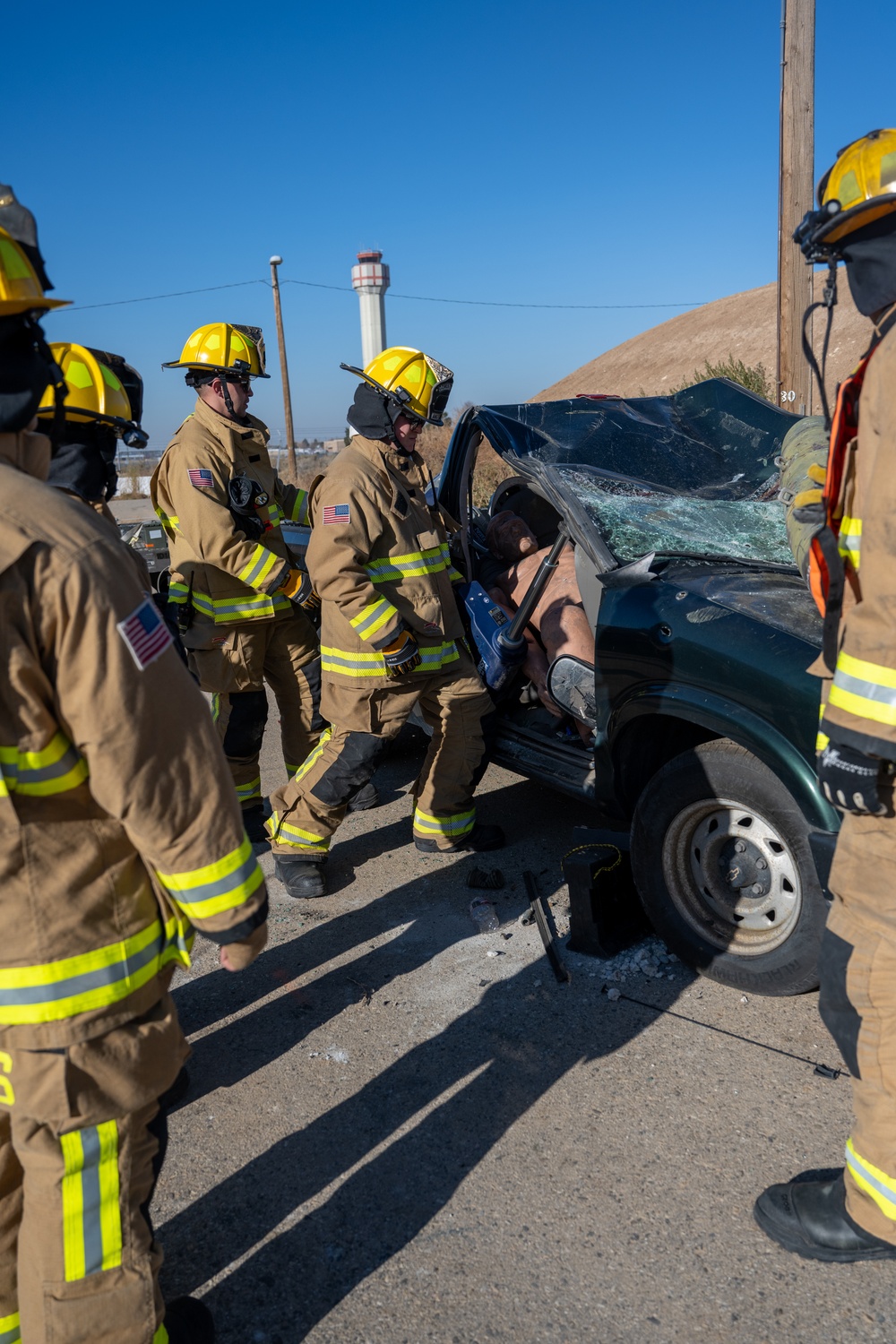 Gowen Fire participates in a MARE