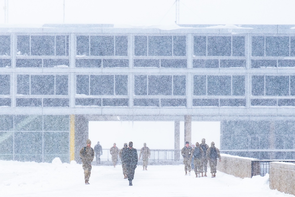 USAFA Snowfall 2024