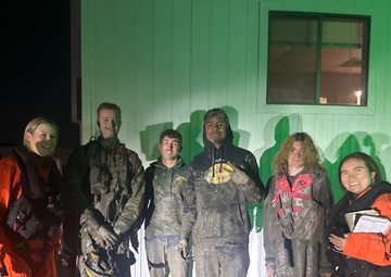 Coast Guard rescues 3 from grounded boat